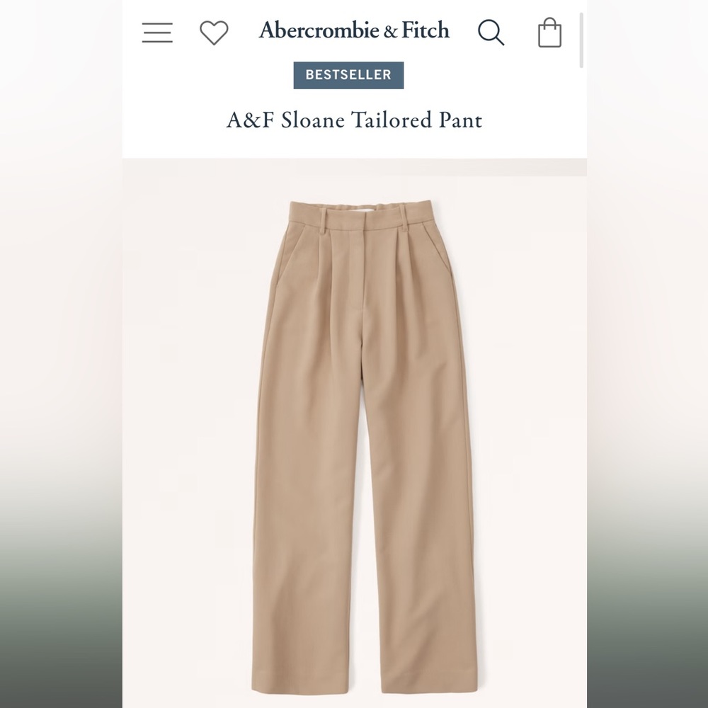 Abercrombie & Fitch Sloane Tailored Pant